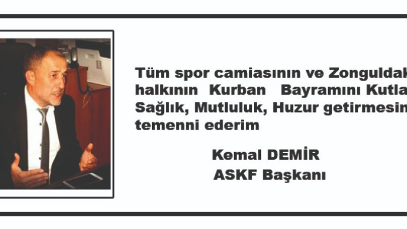Demir, Bayramı kutladı
