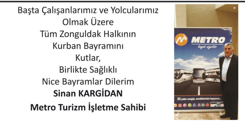 Metro Turizm, Bayramı kutladı