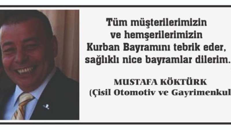 Köktürk, Bayramı kutladı