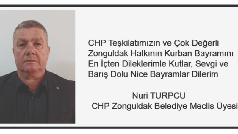 Turpcu, bayramı kutladı