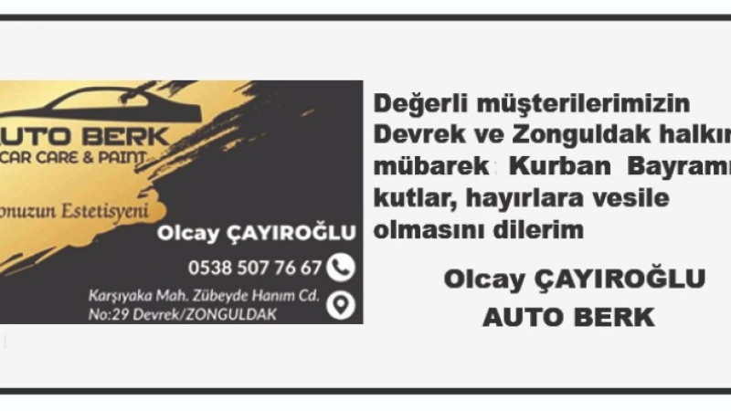 Çayıroğlu bayramı kutladı