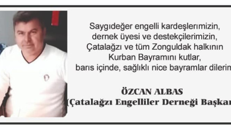 Albas, Kurban Bayramını kutladı