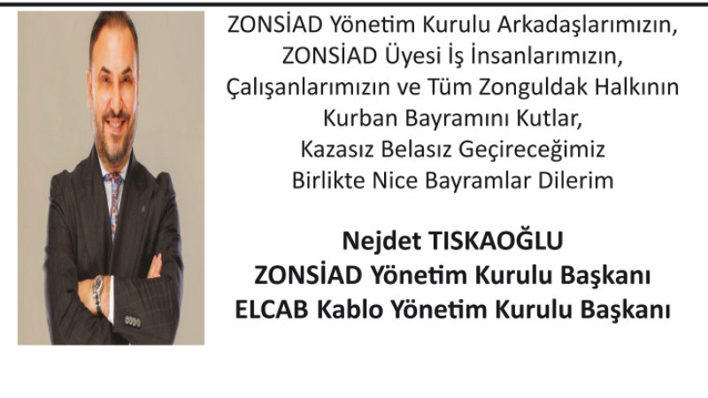 Tıskaoğlu, Kurban Bayramını kutladı