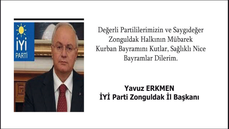 Erkmen'in Bayram Mesajı