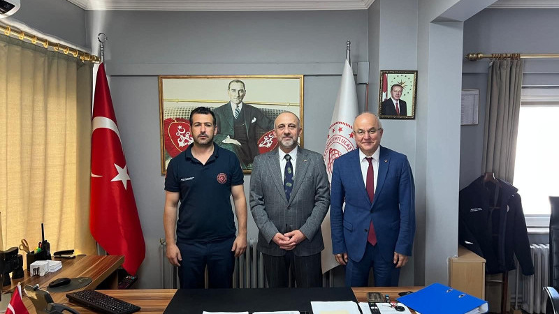 DEMİR,  LİMAN BAŞKANI MUSTAFA KÖKER’İ ZİYARET ETTİ