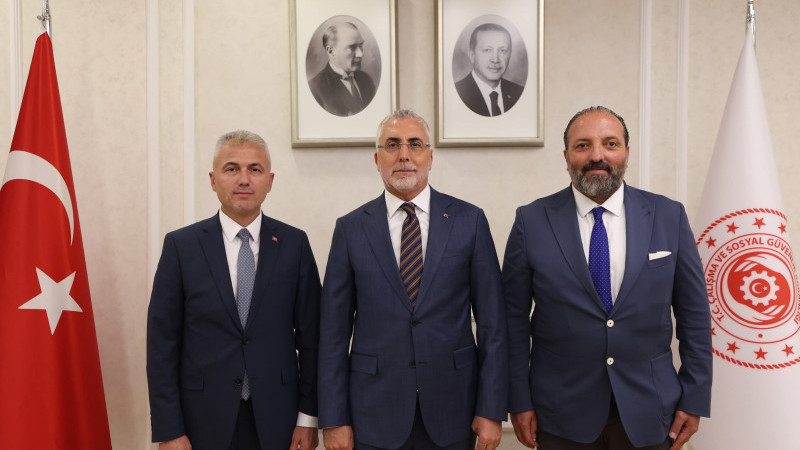 Köktürk'ten, Bakan Işıkhan'a ziyaret