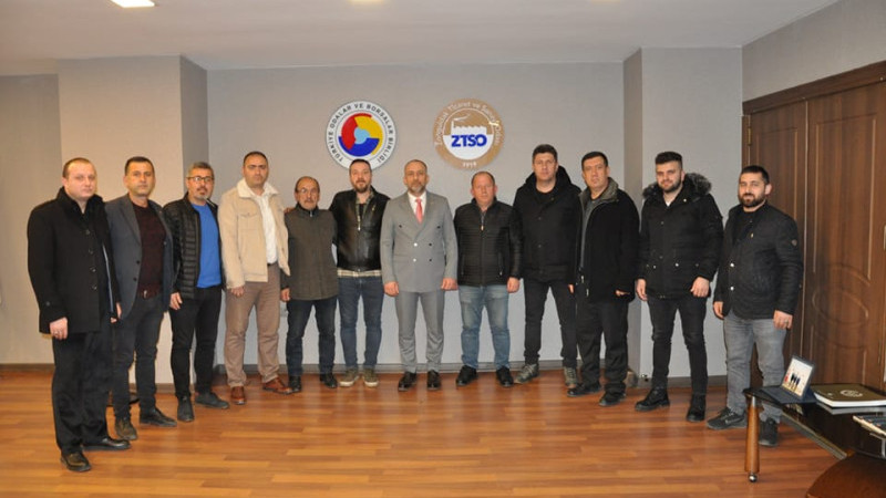 ZONGULDAK GÖNÜLLÜLERİ, ZTSO'YU ZİYARET ETTİ.