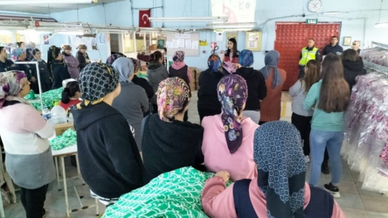 Jandarma KADES uygulaması hakkında bilgilendirme yaptı 