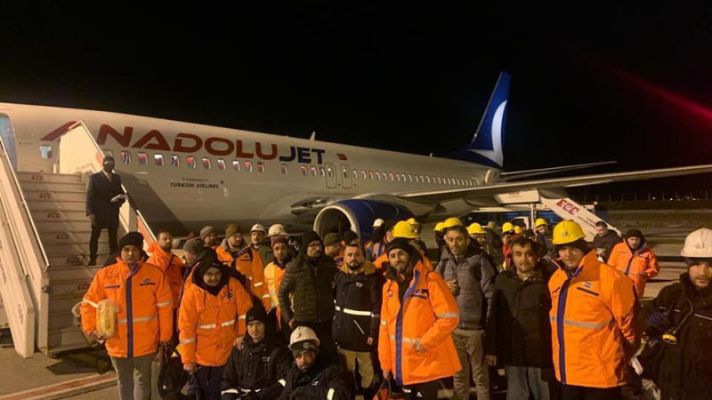 Rödevans çalışanları kurtarma çalışmalarına devam ediyor