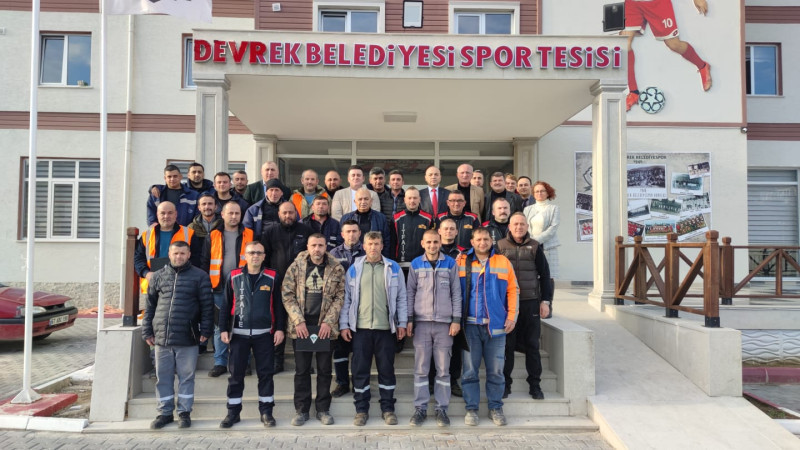 BAŞKAN BOZKURT’TAN ARAMA KURTARMA EKİBİNE TAKDİR BERATI