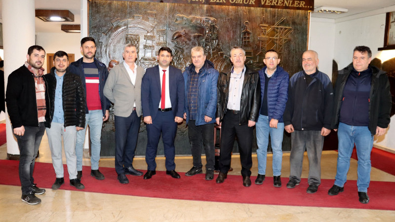 GMİS Genel Sekreteri Arslanbuğa’yı ziyaret ettiler
