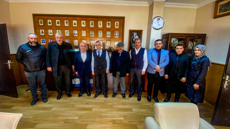 Bektaş ve beraberindekiler Madencilere teşekkür ziyareti gerçekleştirdiler