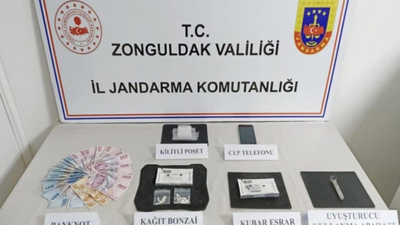 İki şahsa uyuşturucu operasyonu. 1 kişi tutuklandı