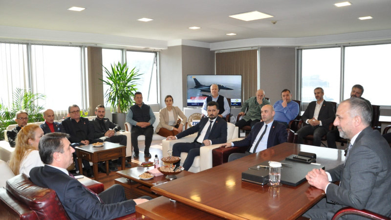 CHP Adayı Erdem, ZTSO'yu ziyaret etti