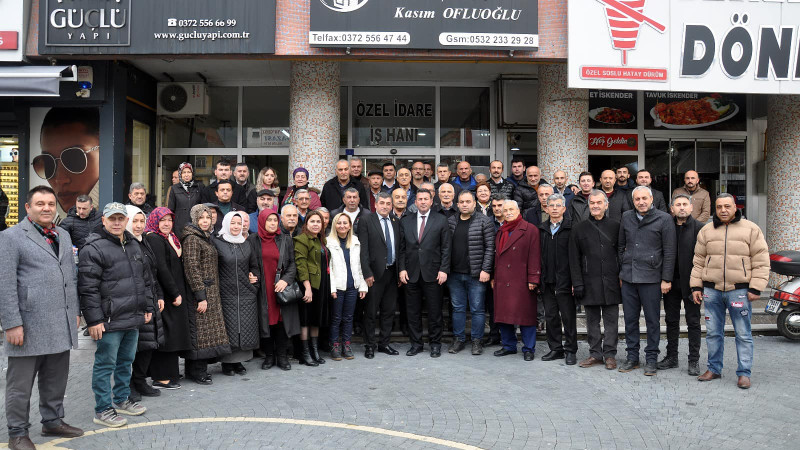 “YÖNETİMİMİZDE MUHTARLARIMIZ YOL VE MESAİ ARKADAŞLARIM OLACAKTIR”