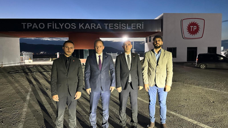 CHP heyeti Filyos'ta
