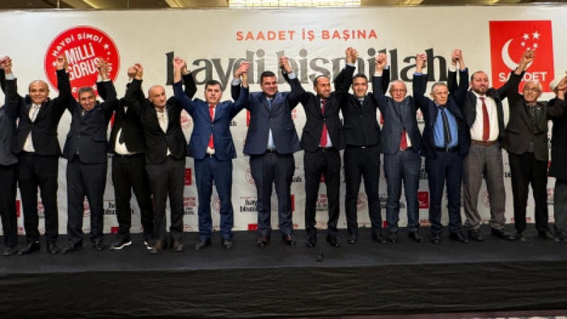 Saadet Partisi aday tanıtımı yapıldı 