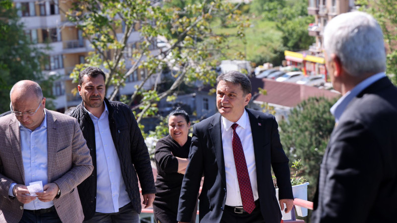 Başkan Erdem incelemelere başladı 