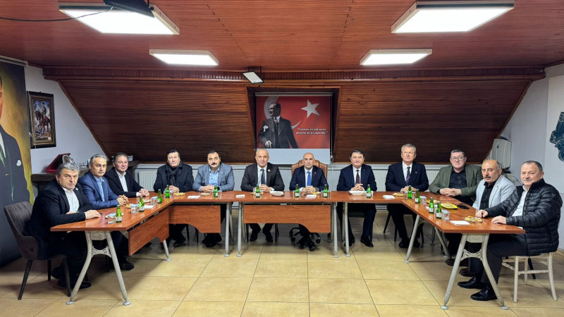 CHP'Lİ BAŞKANLAR GELİK'TE BULUŞTU