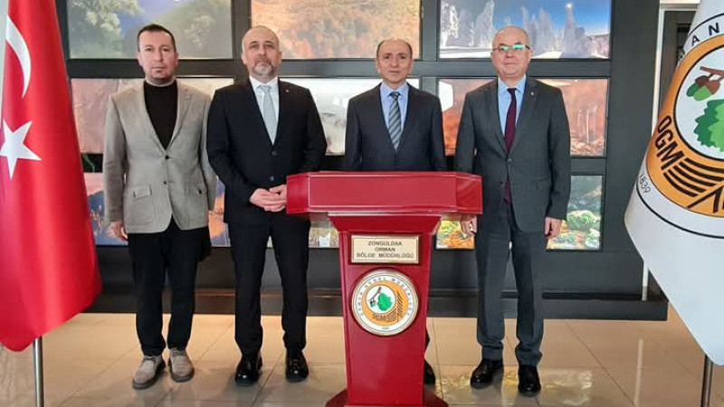 Demir ve yönetim kurulu üyeleri, Orman Bölge'yi ziyaret etti