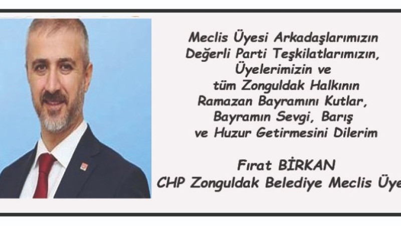 Fırat Birkan'ın Bayram Mesajı 