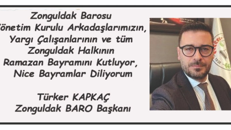 Başkan Kapkaç'ın Bayram Mesajı 