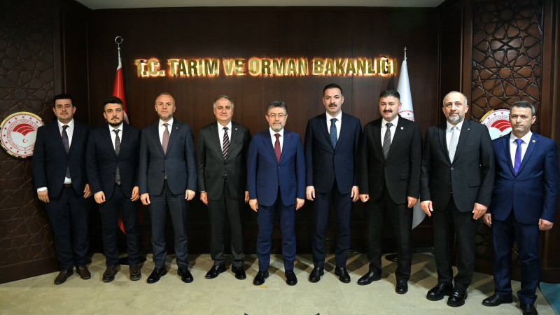 Zonguldak heyeti, Bakan Yumaklı’yı ziyaret etti