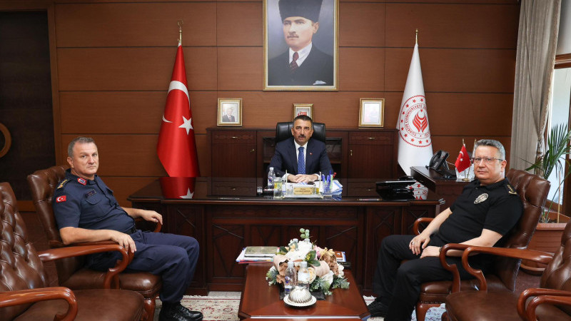 ASAYİŞ VE GÜVENLİK TOPLANTISI YAPILDI  