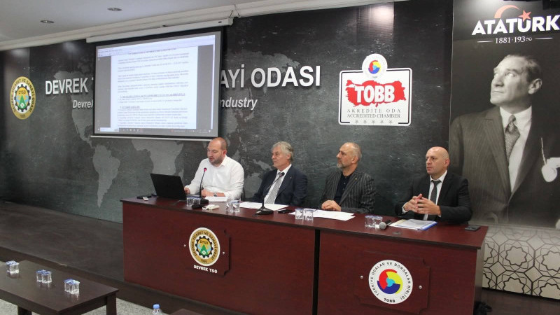 DEVREK - GÖKÇEBEY OSB YATIRIMCI BİLGİLENDİRME TOPLANTISI YAPILDI.