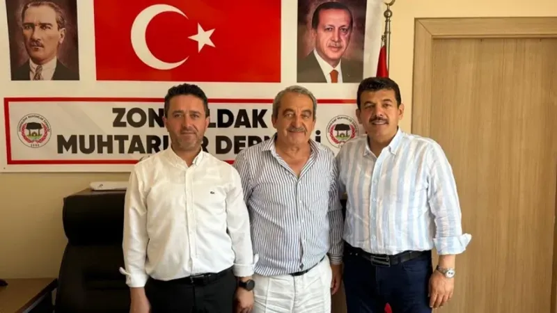 Avcı ve Köroğlu'ndan Dursun Kılav'a ziyaret