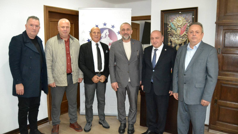 ZONGULDAK TSO YÖNETİM KURULU BAŞKANI METİN DEMİR ATGB'Yİ ZİYARET ETTİ. 