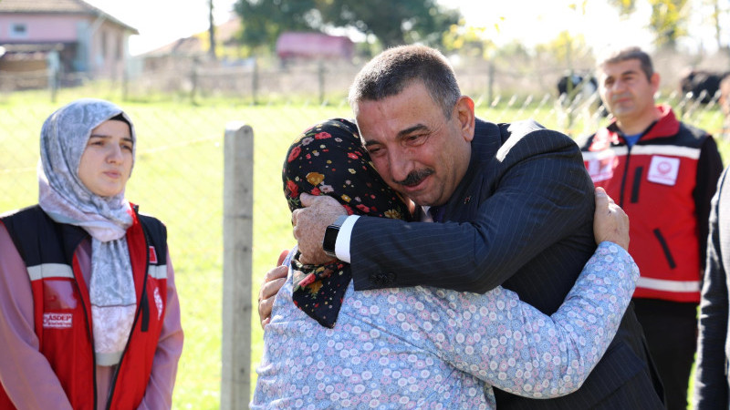 Zonguldak Valisinden başsağlığı ziyareti 