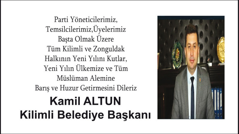 Başkan Altun, Yeni Yılı kutladı