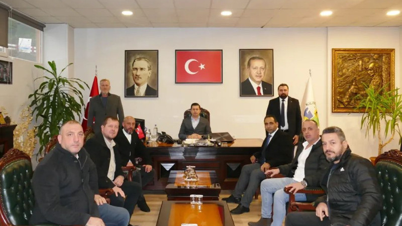 Başkan adayı Keskin ve ekibinden Başkan Altun'a ziyaret