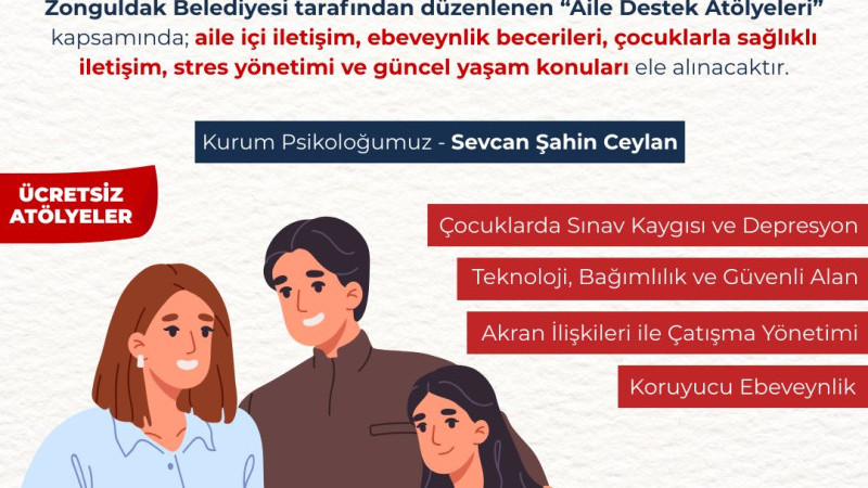 Psikolog Sevcan Şahin Ceylan, Aileleri bilgilendirecek 