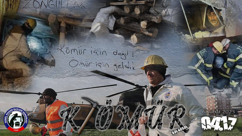 Deprem “Kömür” Belgeseli ile anılacak