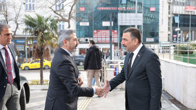 Bakan Yardımcısı Ahmet Aydın, Vali Hacıbektaşoğlu’nu ziyaret etti