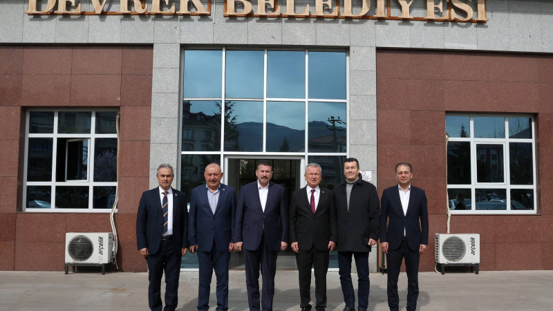CHP’li Başkanlardan, Ulupınar’a ziyaret