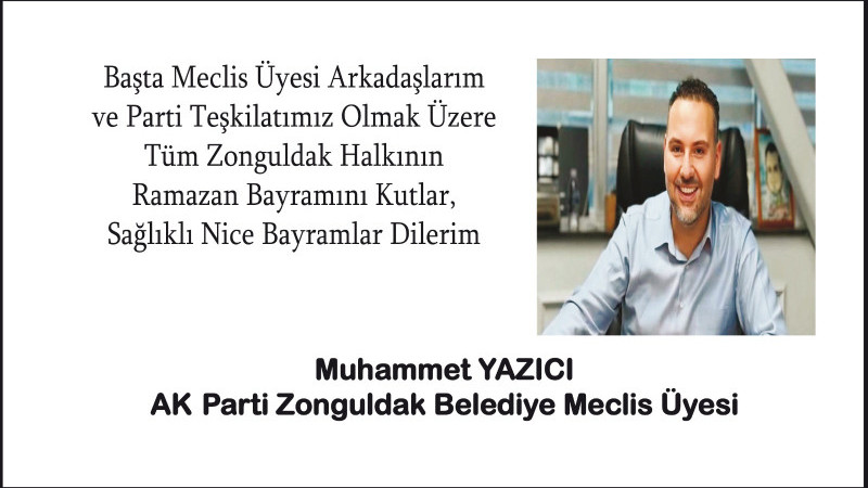 Yazıcı'nın Bayram Mesajı