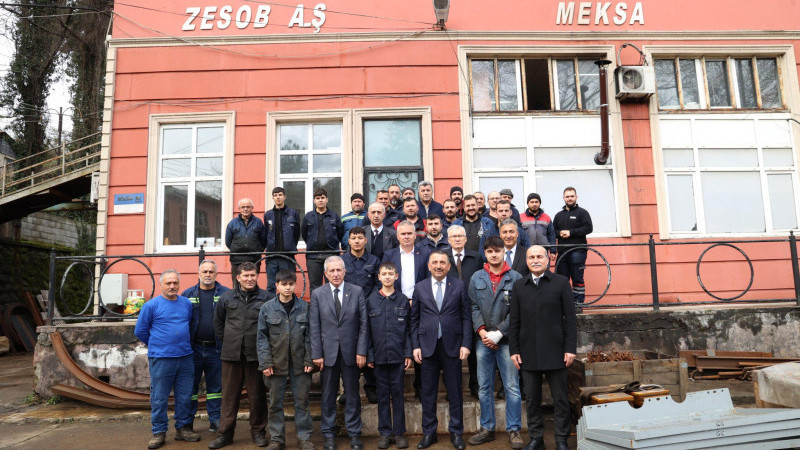 Genel Müdür ve Vali, TTK Atölyelerinde 