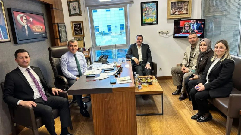 Altun ve Ulupınar'dan, Çolakoğlu'na ziyaret